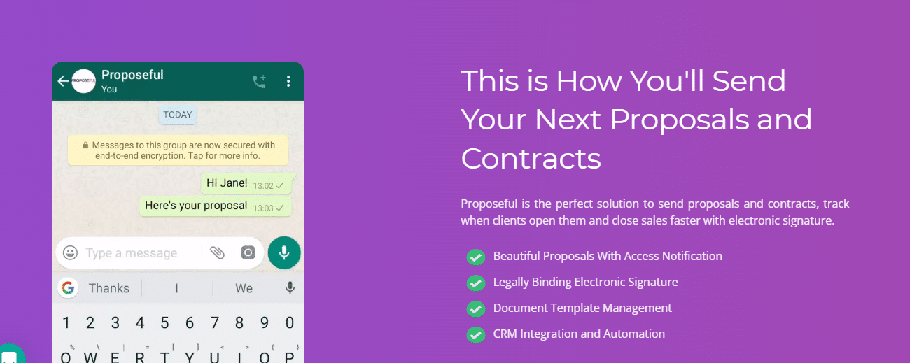 Software zum Verfassen von Vorschlägen